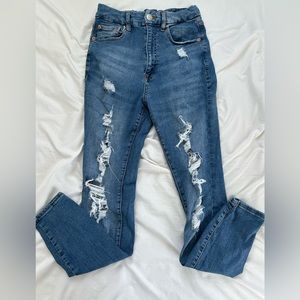 Blue jeans- perfect condition- Aeropostale- size 4